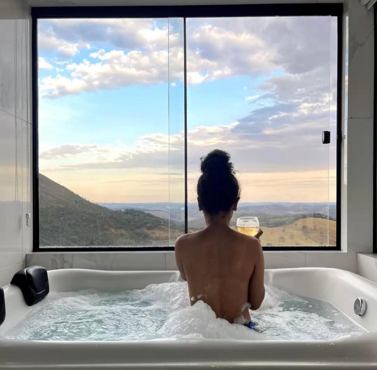 Loft Paraiso Da Serra Congonhas  Bagian luar foto